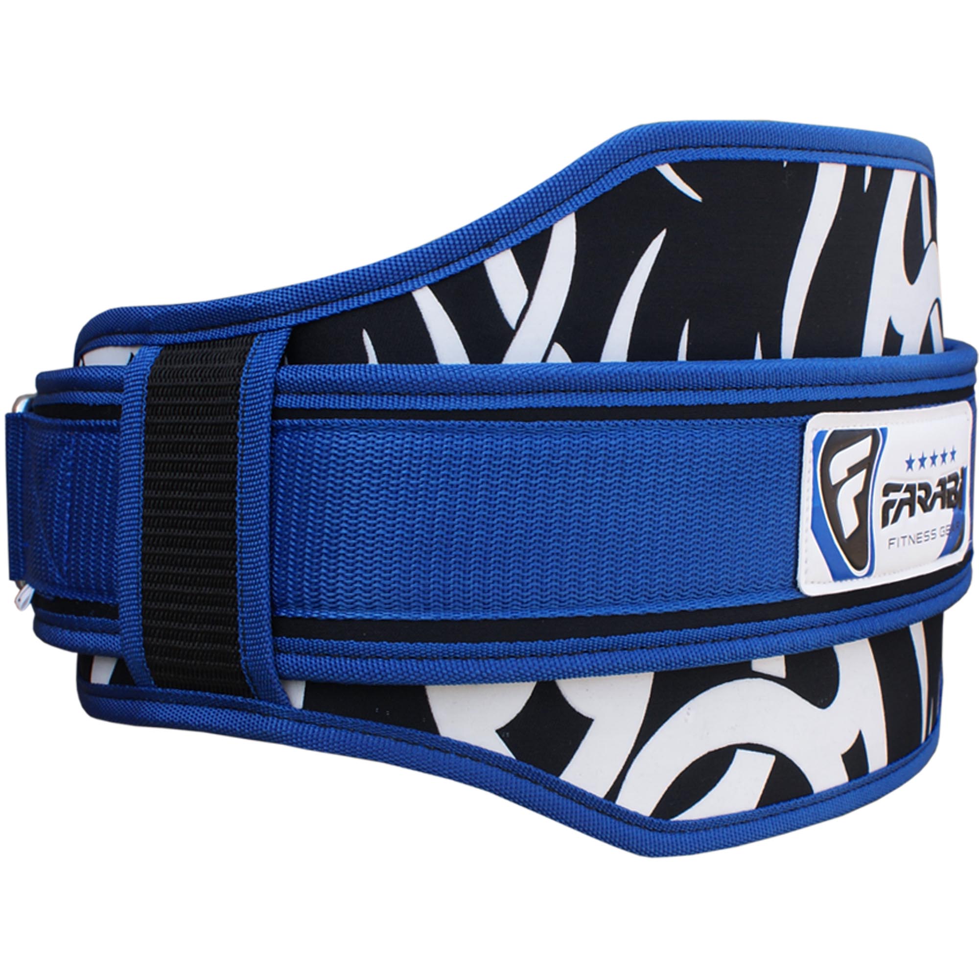 Farabi Sports 8-Inch Neoprene Weightlifting Belt — Gym Belt with Velcro Closure for Back Support, CrossFit, Bodybuilding & Functional Fitness Farabi Sports