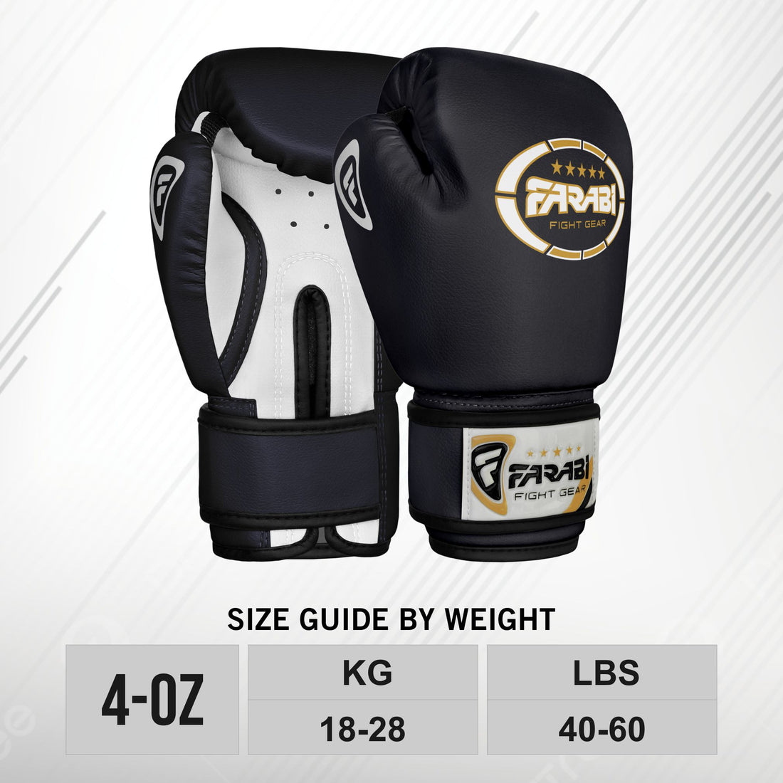 Farabi Kids Boxing Gloves Training Sparring Punching Gloves Punching Bag Mitts Farabi Sports