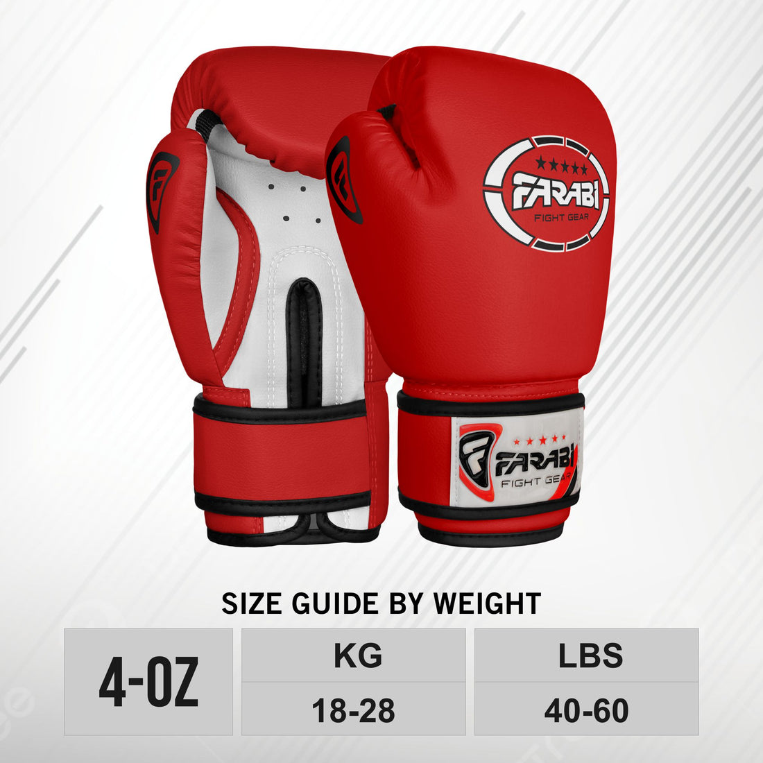 Farabi Kids Boxing Gloves Training Sparring Punching Gloves Punching Bag Mitts Farabi Sports
