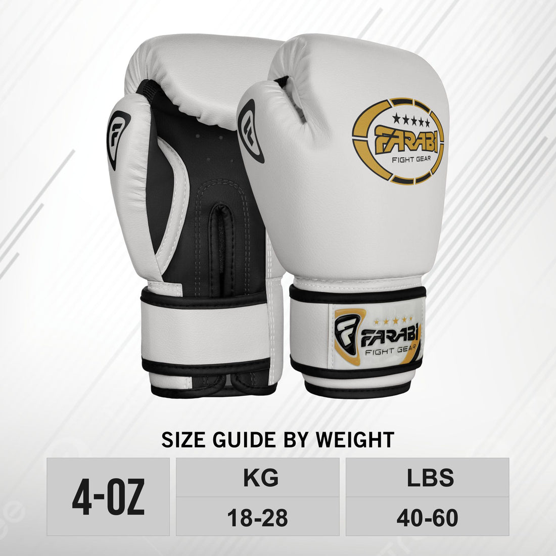Farabi Kids Boxing Gloves Training Sparring Punching Gloves Punching Bag Mitts Farabi Sports