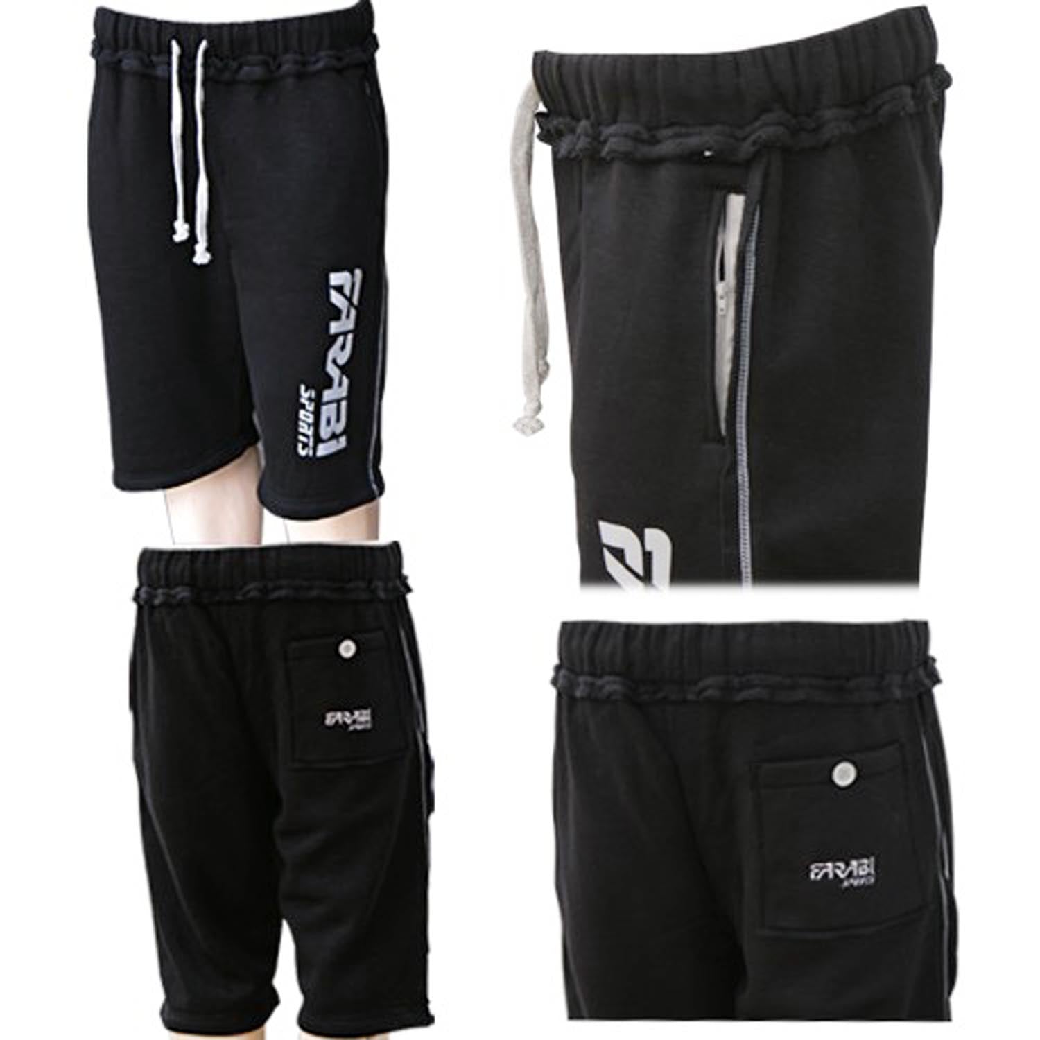 Farabi Sports Fleece Training Shorts — Unisex Athletic Shorts for Gym, Running, and Streetwear Farabi Sports