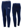 Farabi Sports compression leggings in a sleek blue design, featuring the brand logo for comfort and style.