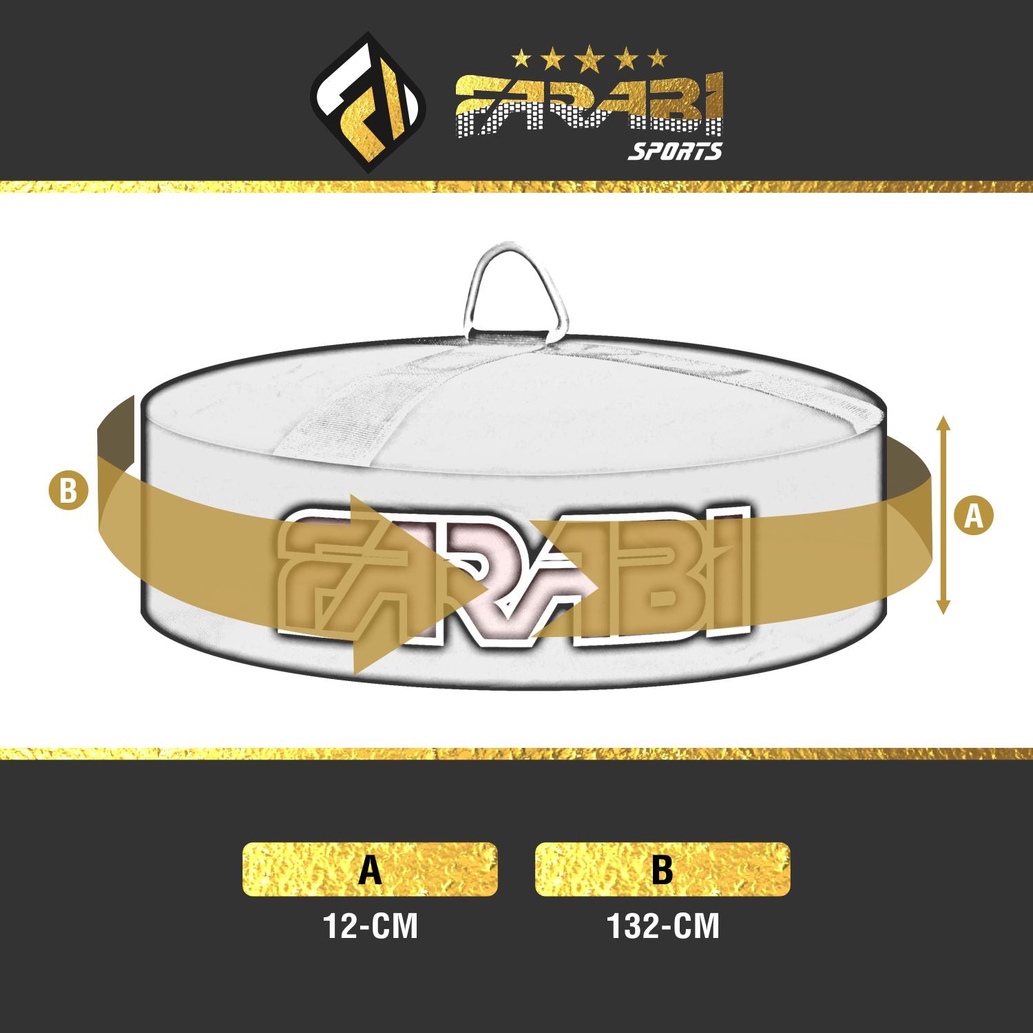 Farabi Double End Anchor Bag Wall Ceiling Mount Anchor for Boxing Farabi Sports