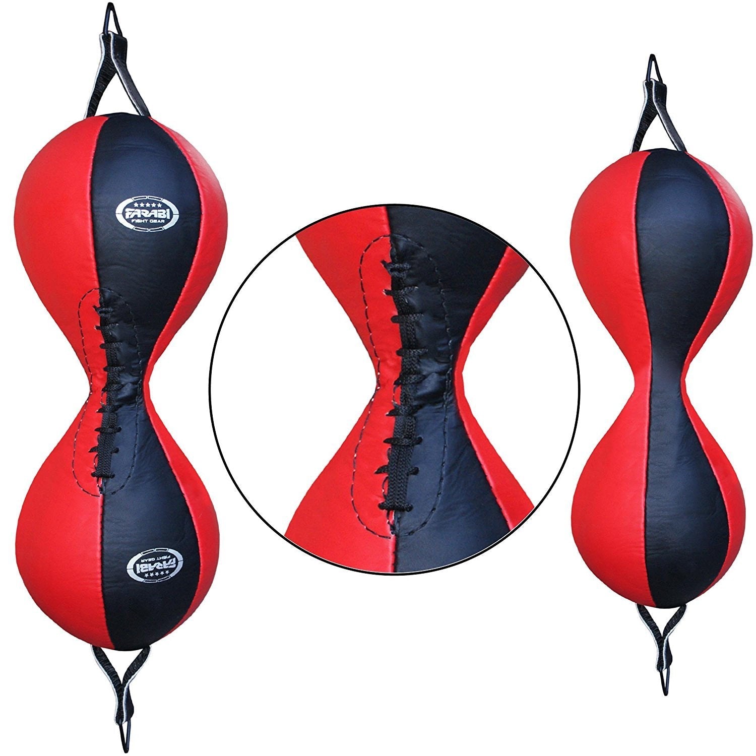 Farabi Synthetic  Leather Double End Speed Ball with Rope Punching Ball Farabi Sports