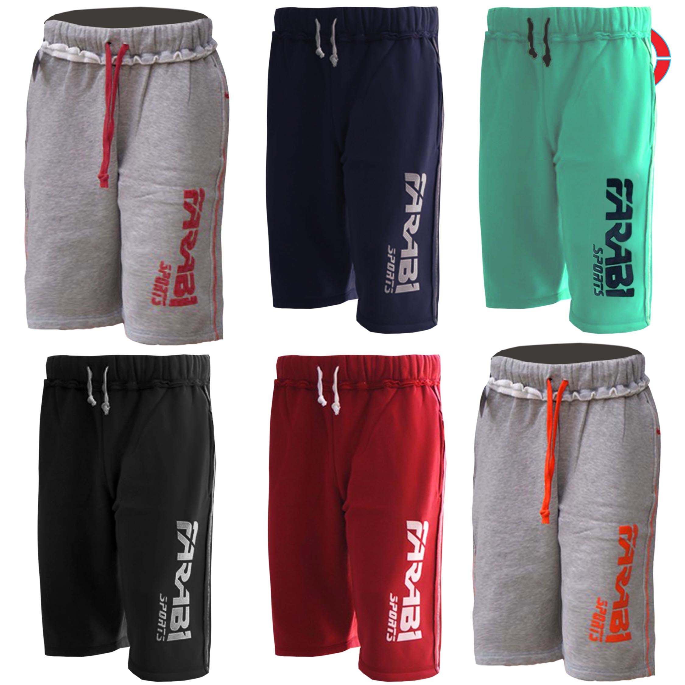 Farabi Sports Fleece Training Shorts — Unisex Athletic Shorts for Gym, Running, and Streetwear Farabi Sports