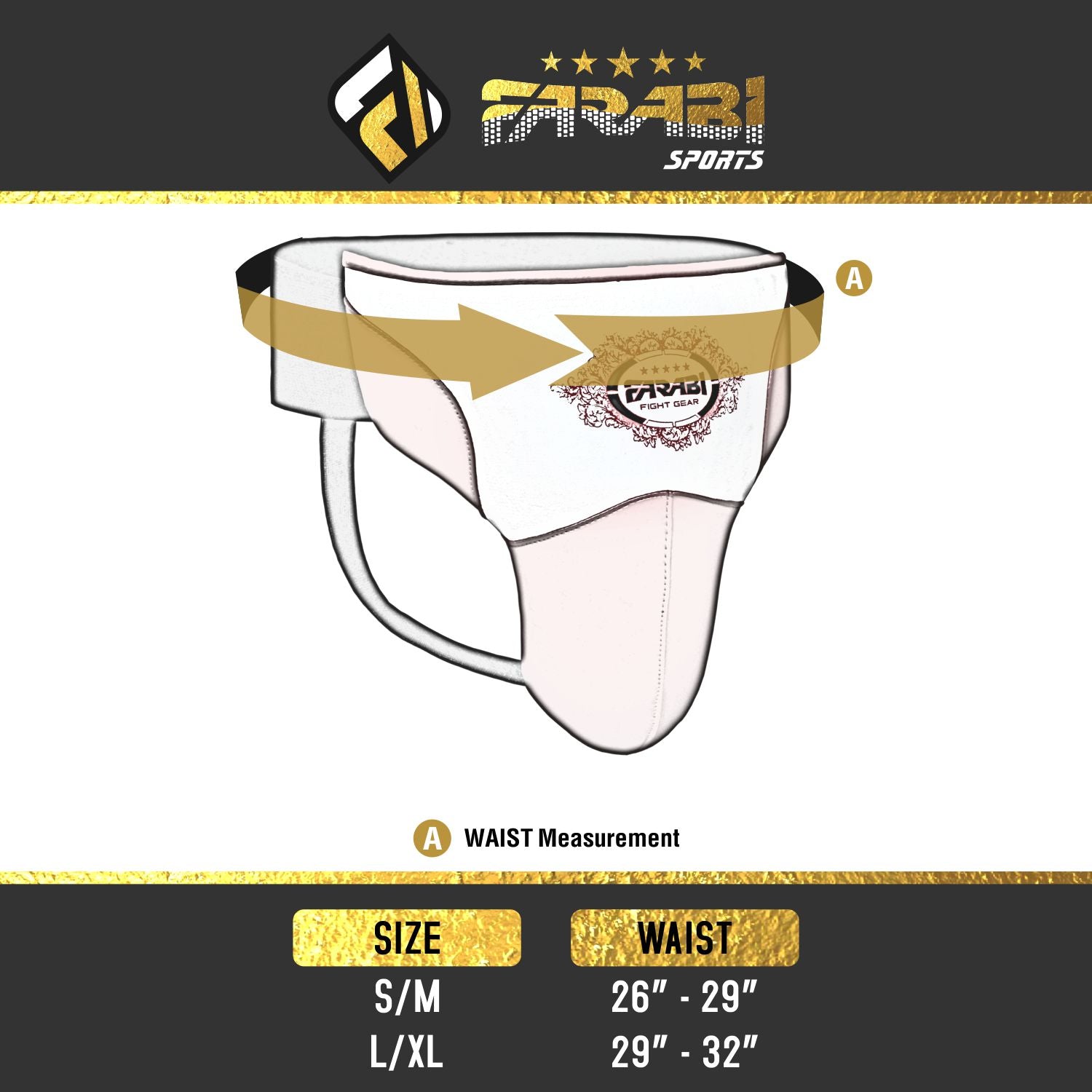 Farabi Boxing Groin Guard Protection Mix Martial Arts MMA Kickboxing Cup Farabi Sports