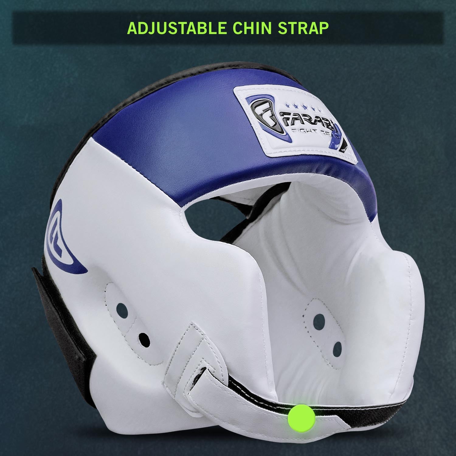 Farabi Boxing Head Guard KIDS Kick Boxing Head Protection Open Face Helmet Farabi Sports