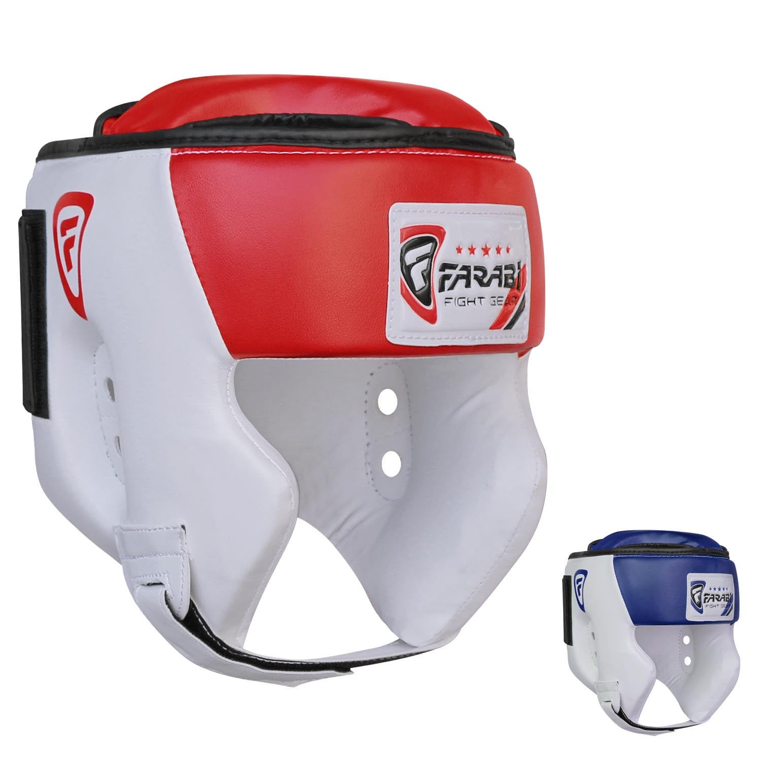 Farabi Boxing Head Guard KIDS Kick Boxing Head Protection Open Face Helmet Farabi Sports