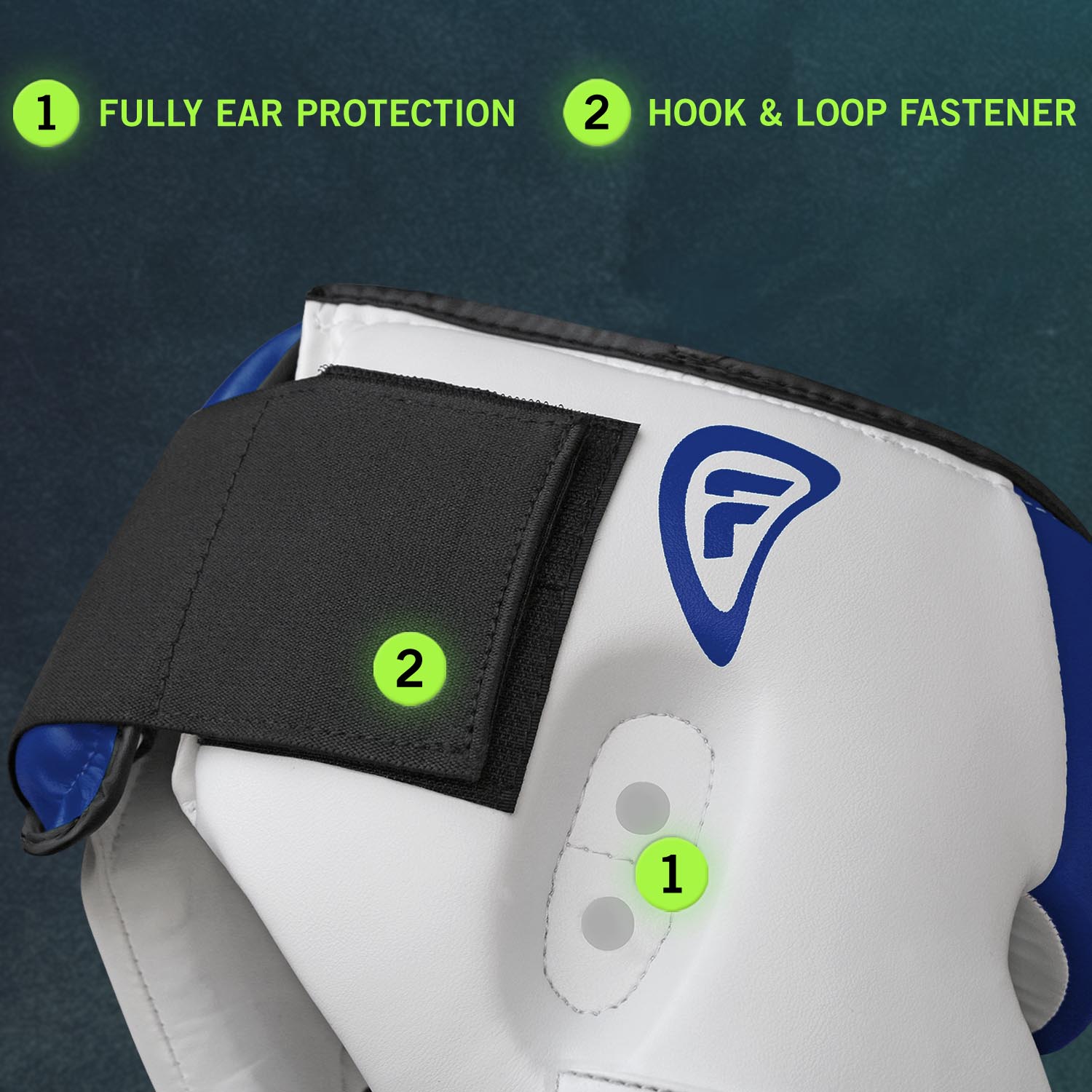 Farabi Boxing Head Guard KIDS Kick Boxing Head Protection Open Face Helmet Farabi Sports