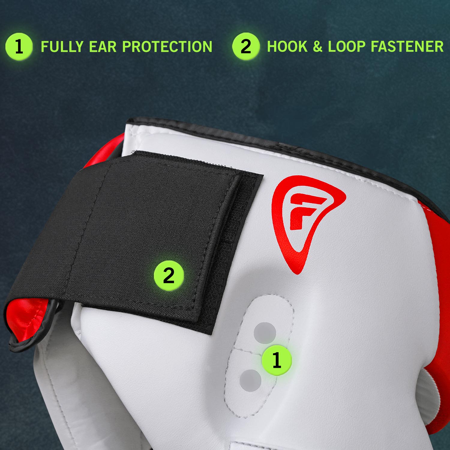 Farabi Boxing Head Guard KIDS Kick Boxing Head Protection Open Face Helmet Farabi Sports