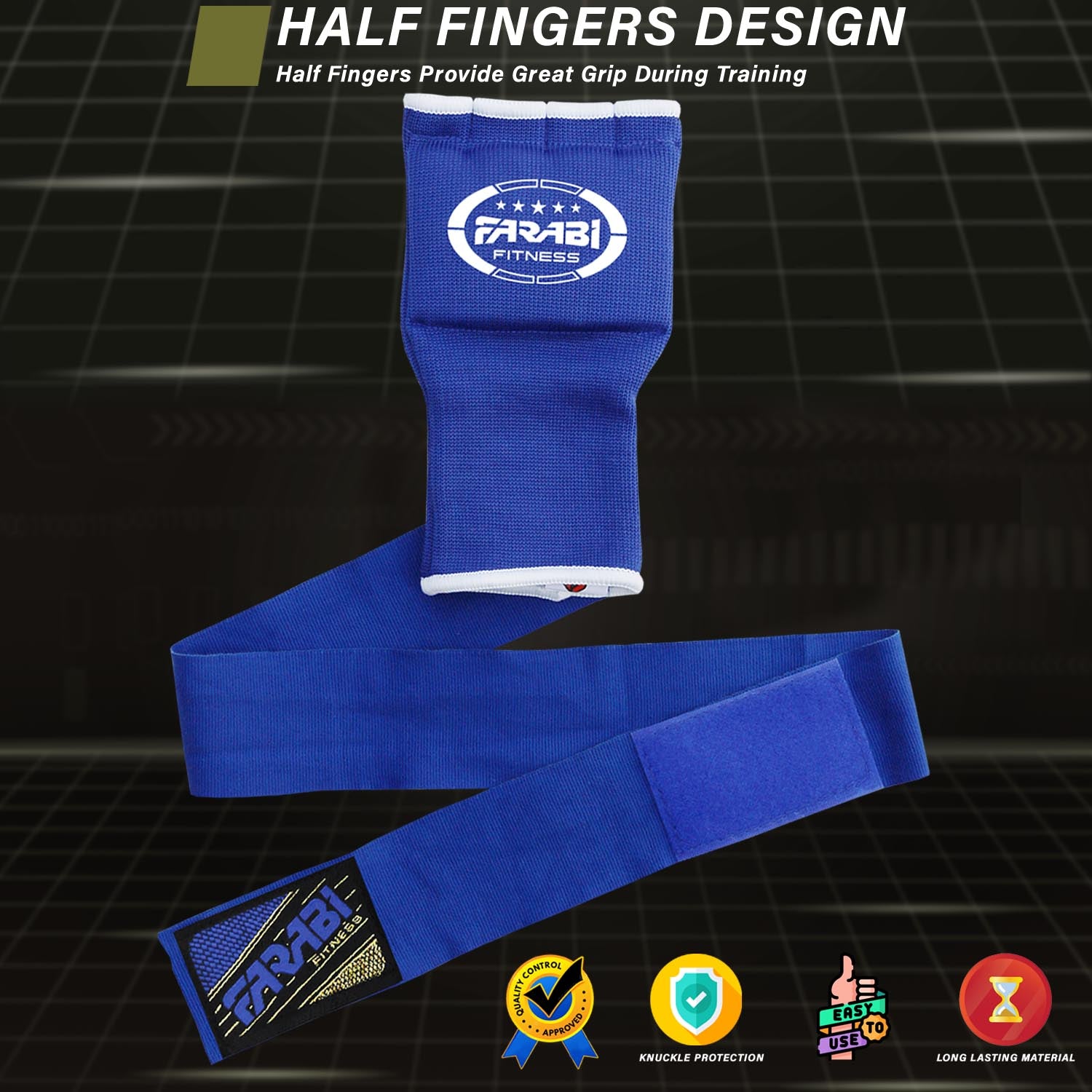Farabi Hand Inner Gloves Hand Protection Training Boxing MMA Hand wraps by Farabi Sports
