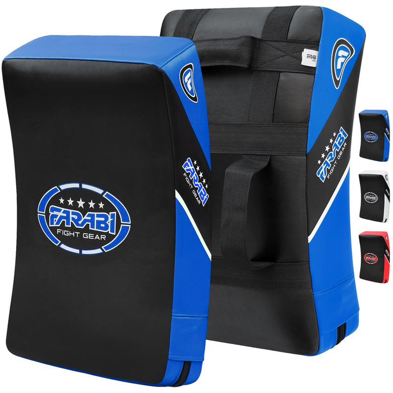 Farabi Large Kick Shield Strike Pad Boxing Punch Mitts MMA Training Focus Pads Farabi Sports