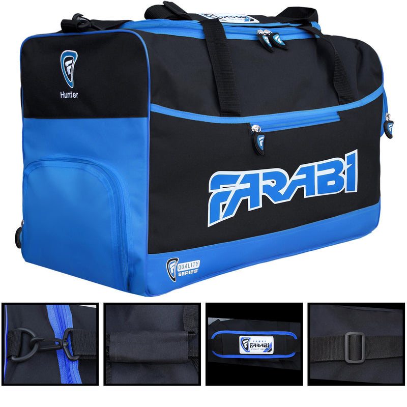 Farabi Gym Fitness Workout Gear Bag, MMA, Boxing Gear Bag, Kit Bag Farabi Sports