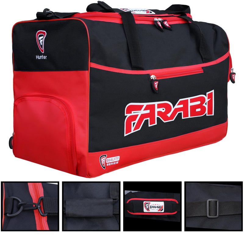 Farabi Gym Fitness Workout Gear Bag, MMA, Boxing Gear Bag, Kit Bag Farabi Sports