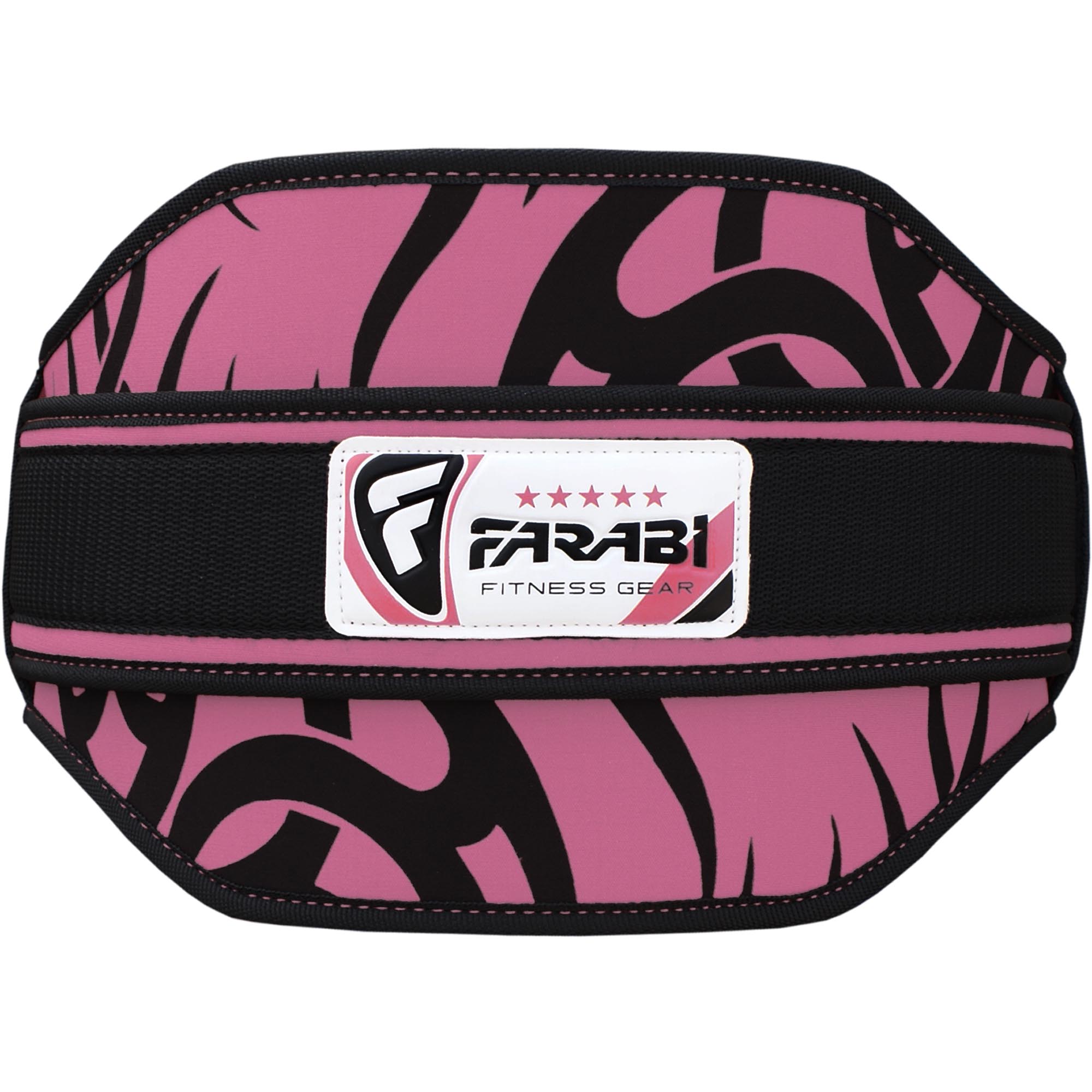 Farabi Sports 8-Inch Neoprene Weightlifting Belt — Gym Belt with Velcro Closure for Back Support, CrossFit, Bodybuilding & Functional Fitness Farabi Sports