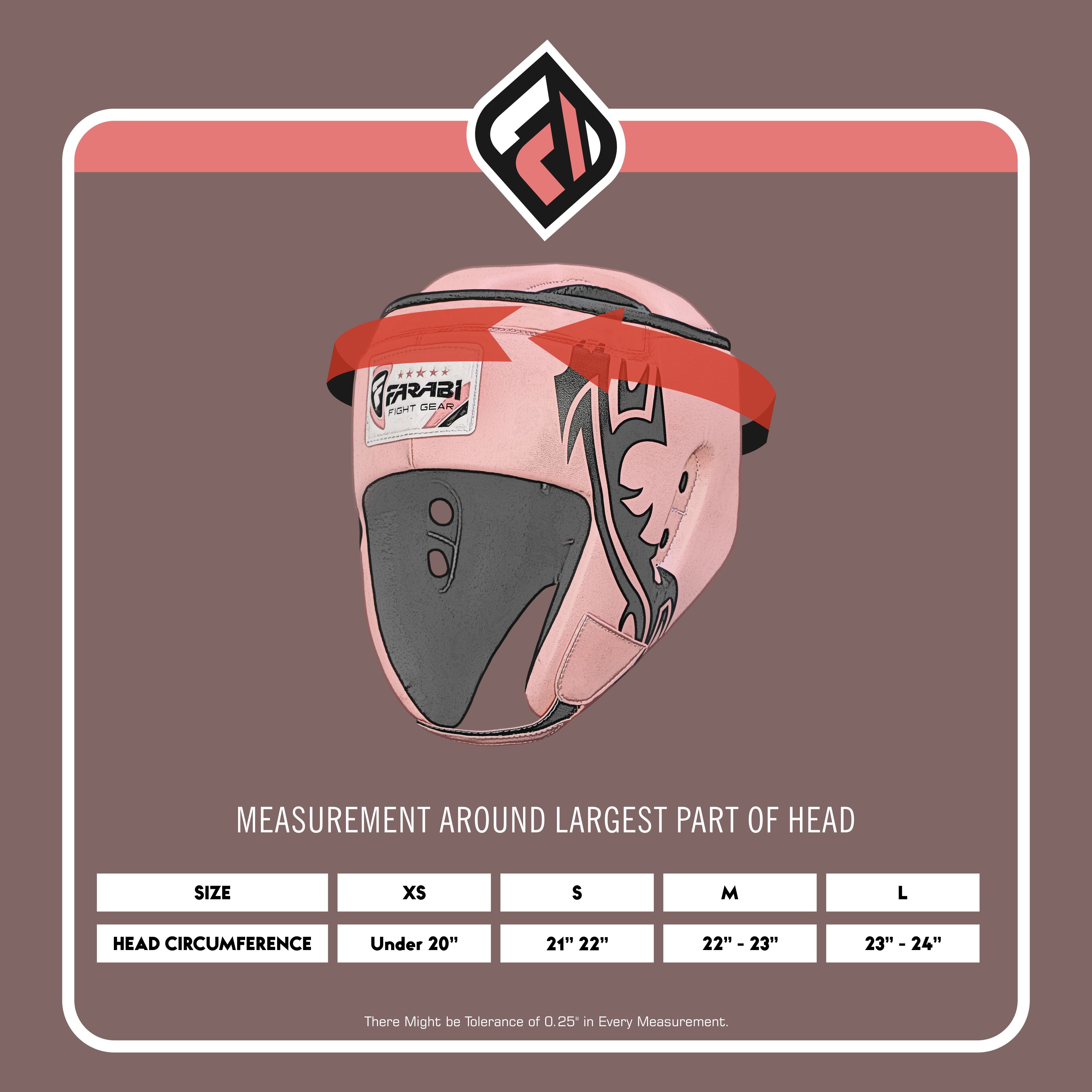 Boxing Head Guard Kick Boxing Head Protection Helmet High Quality Rex Leather Farabi Sports