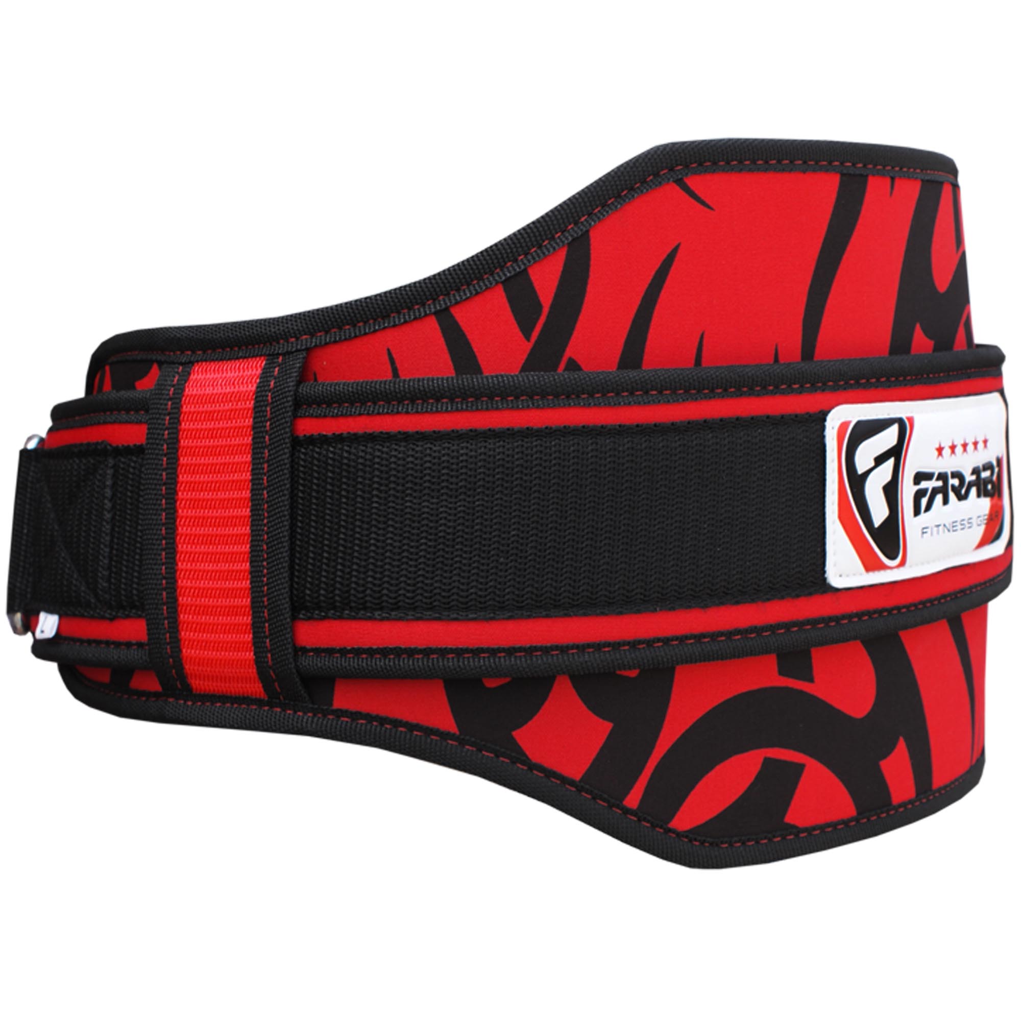 Farabi Sports 8-Inch Neoprene Weightlifting Belt — Gym Belt with Velcro Closure for Back Support, CrossFit, Bodybuilding & Functional Fitness Farabi Sports