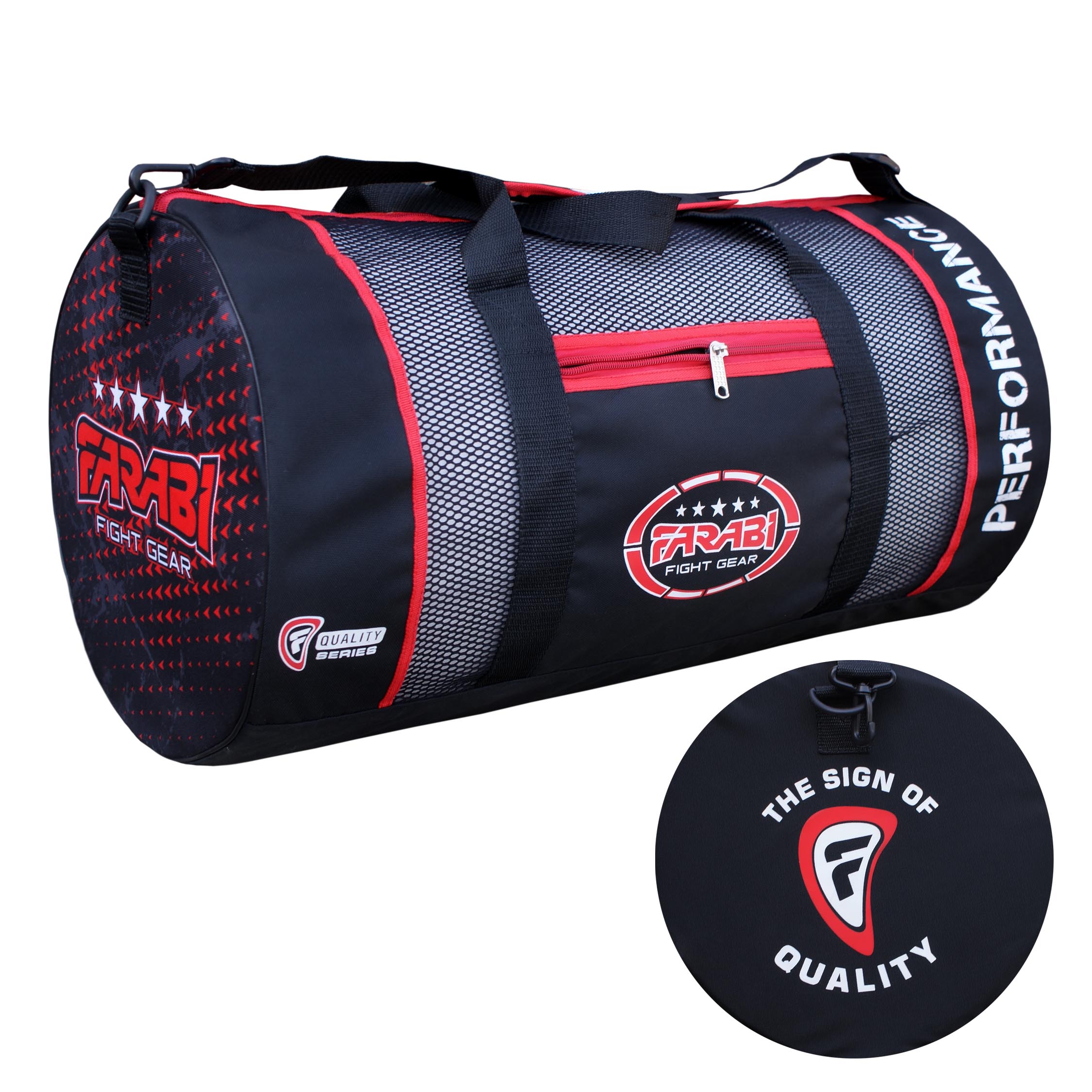 Farabi Gym Fitness Workout Gear Bag, MMA, Boxing Gear Bag, Kit Bag Farabi Sports
