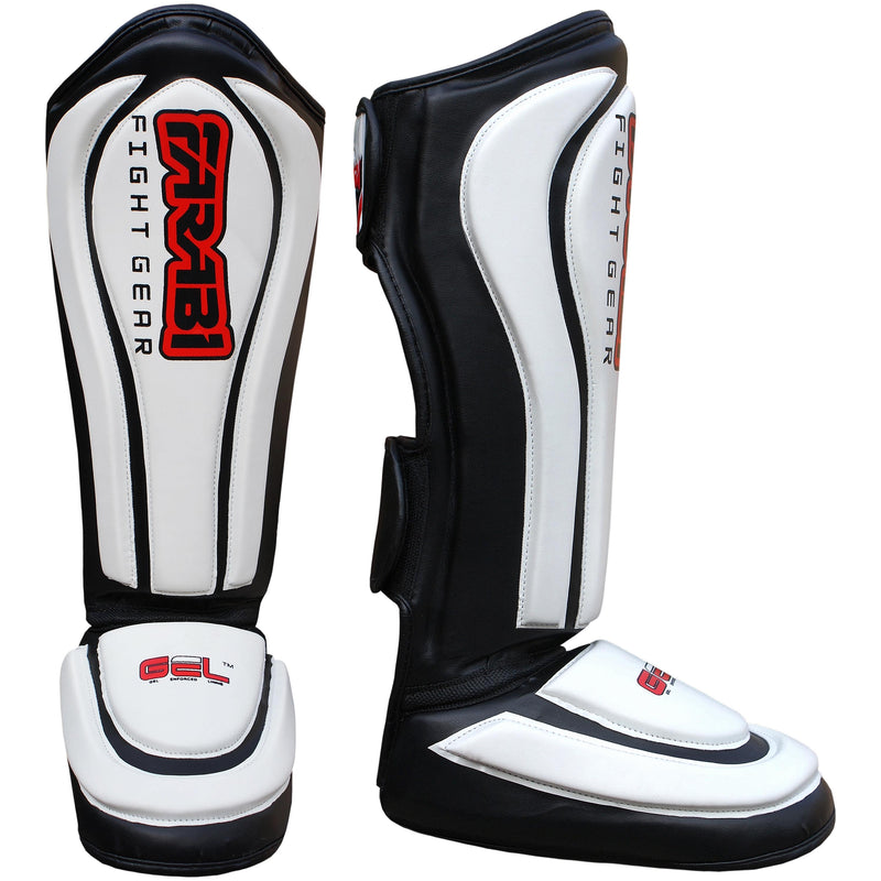 Farabi Shin Instep MMA Kick Guard Muay Thai Boxing Training Shin Pad Farabi Sports