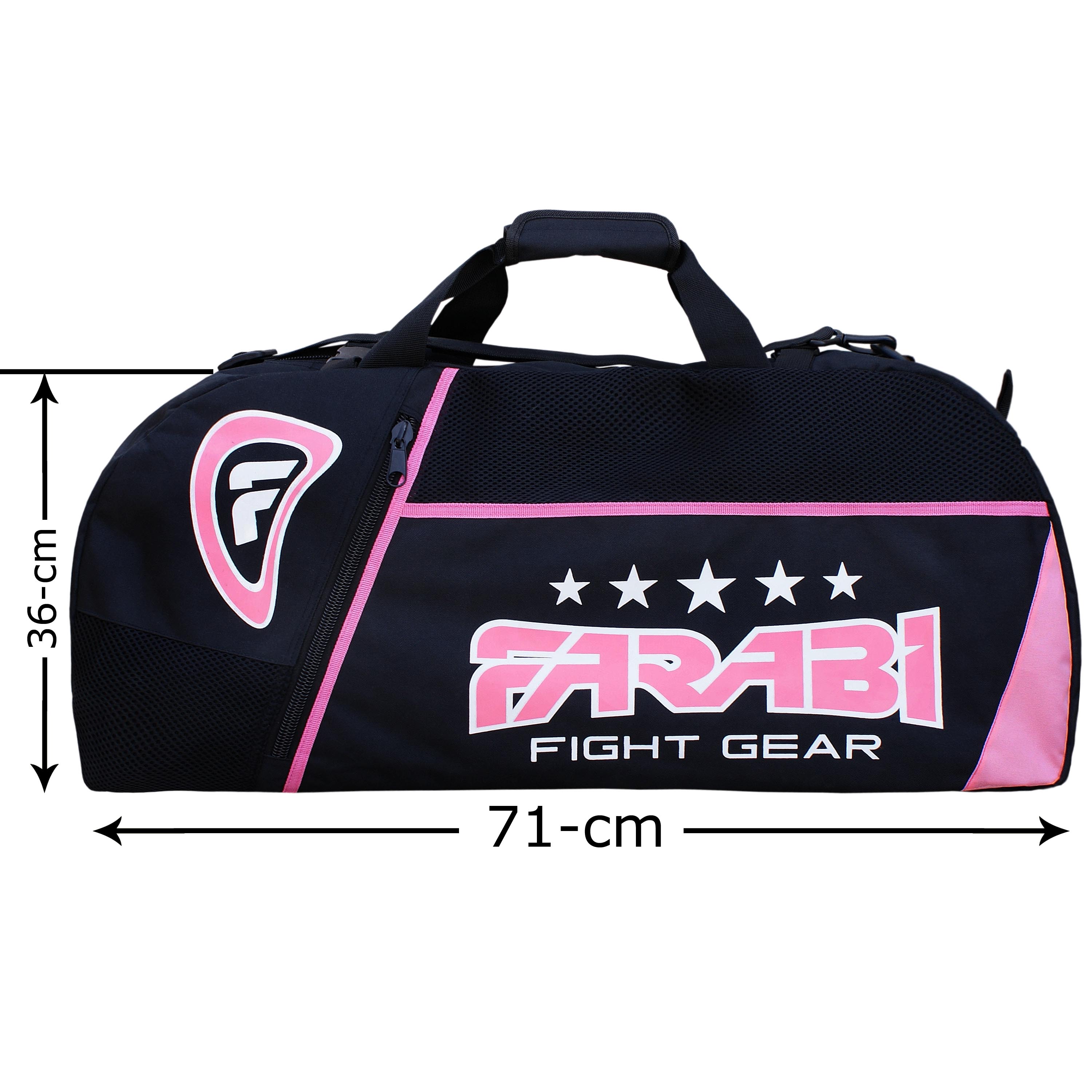 Farabi Sports Gym Fitness Workout Gear Bag MMA Boxing Gear Bag Kit