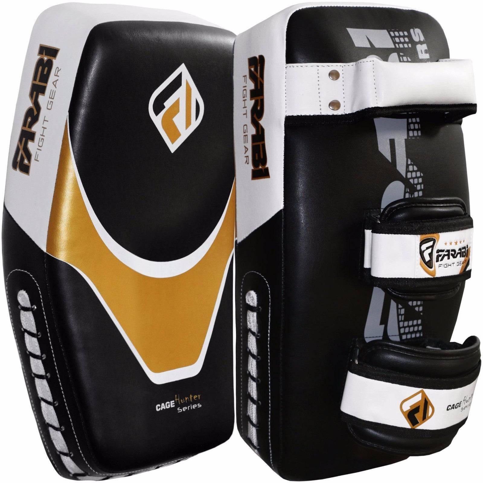 Farabi Sports Thai Pads Muay Thai, MMA, Kickboxing & Boxing Strike Kick Pads Men & Women Farabi Sports