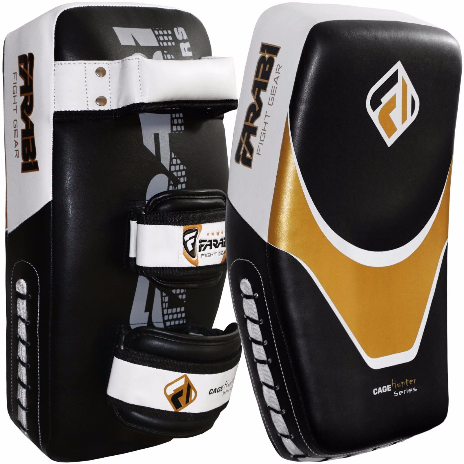 Farabi Sports Thai Pads Muay Thai, MMA, Kickboxing & Boxing Strike Kick Pads Men & Women Farabi Sports