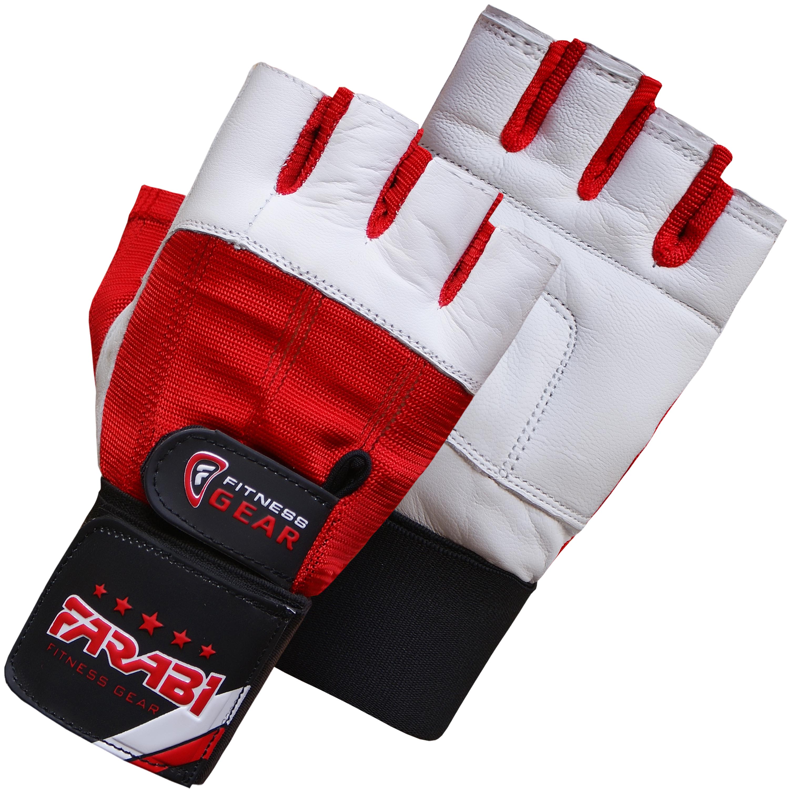 Farabi Sports Weightlifting Gloves Synthetic Leather Padded Gym Gloves for Powerlifting & CrossFit Farabi Sports
