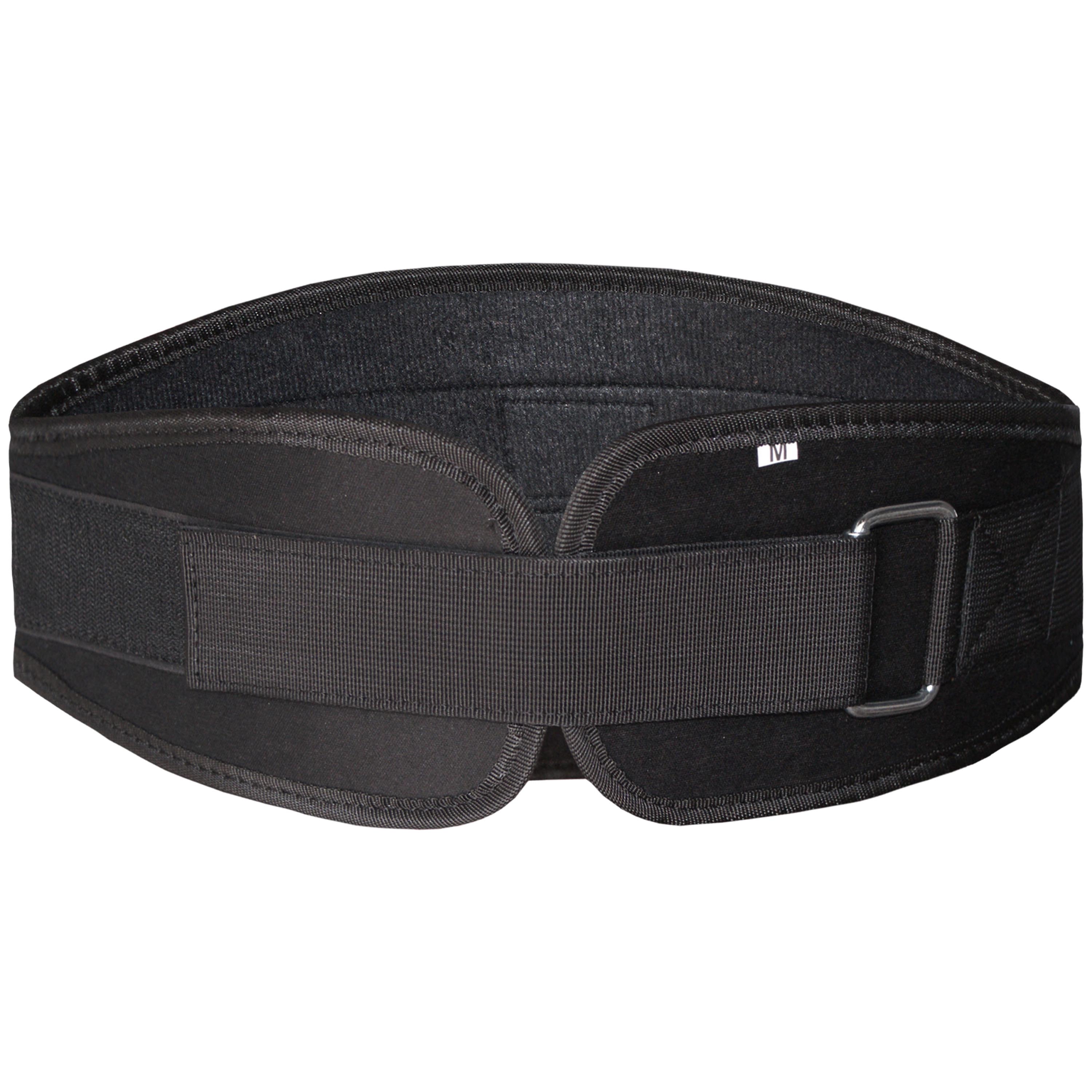 Farabi Sports Neoprene Weightlifting Belt — Velcro Closure Gym Belt for Back Support, CrossFit, Bodybuilding & Functional Fitness Farabi Sports