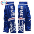Farabi Kick Boxing Trousers Pants Kids Training K1 Taekwondo Satin Silk Top Pro Farabi Sports