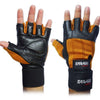 Farabi Leather Gym Gloves Fitness Training Bodybuilding Workout Weightlifting Farabi Sports