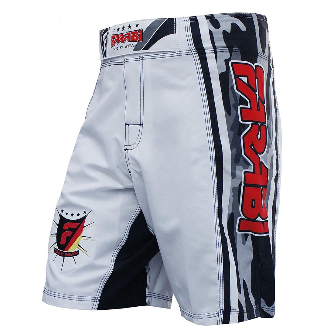 MMA Shorts Cage Fight Grappling Kick Boxing Muay Thai Training Wear Farabi Sports