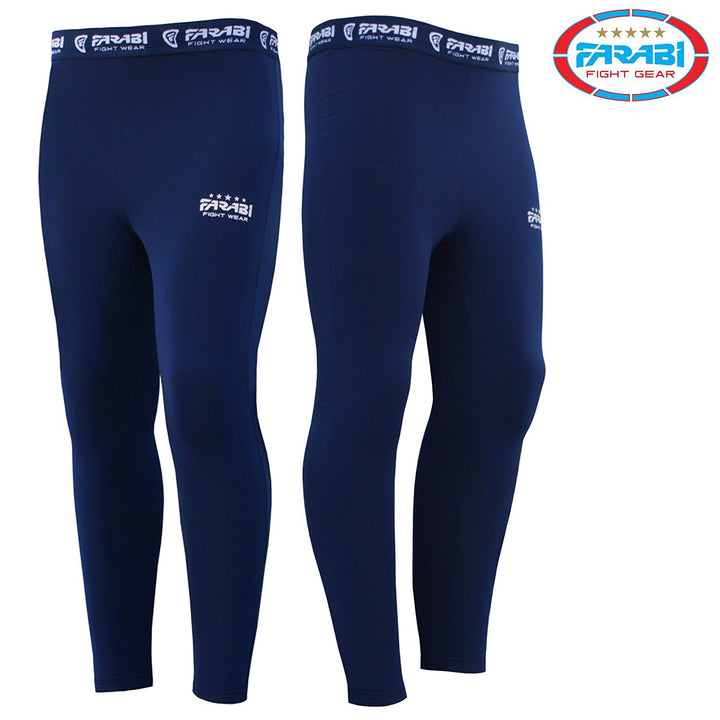 Farabi Thermal Mens tight fit pants Winter Compression Warm Farabi Sports