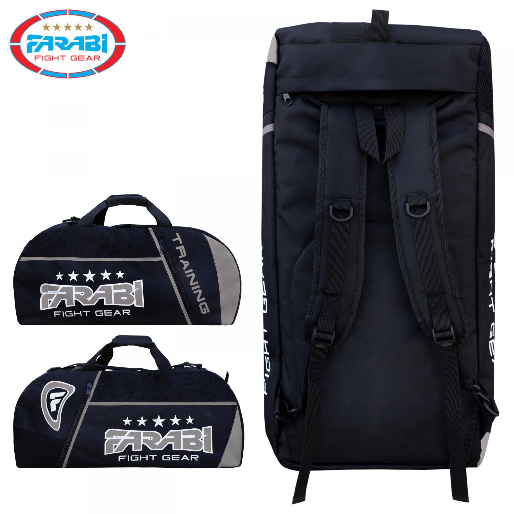 Farabi Gym Fitness Workout Gear Bag, MMA, Boxing Gear Bag, Kit Bag Back Pack Farabi Sports