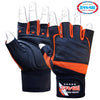 Farabi Real Leather Training Gym Fitness Bar Body Building Fitness Gloves Farabi Sports