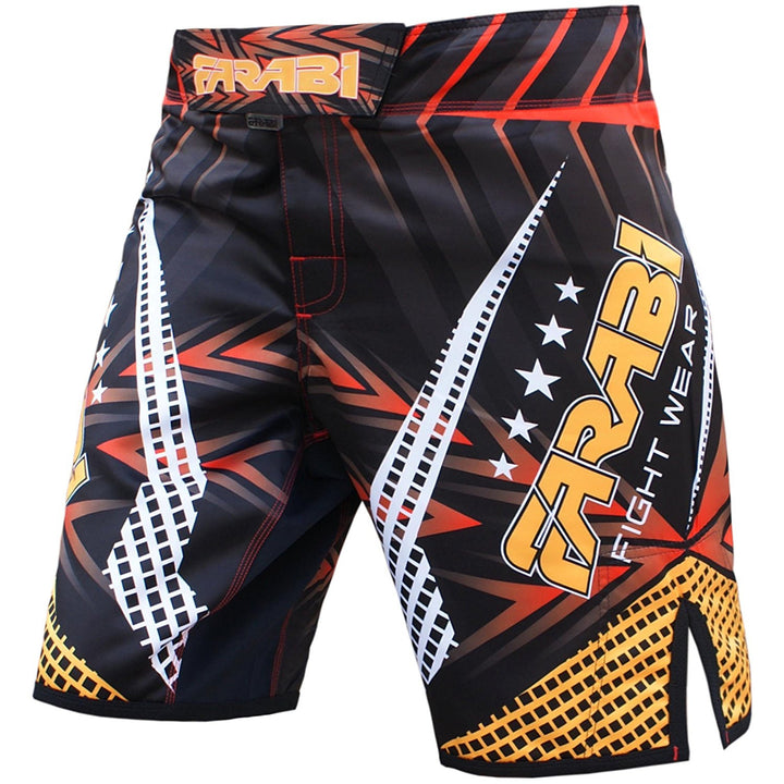 Farabi Grace MMA Shorts Fighting Grappling Fitness Workout Gym Training Shorts Farabi Sports