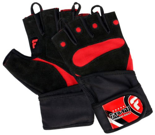 Farabi Deluxe Gym Gloves Fitness Training Workout Weightlifting Gloves Farabi Sports