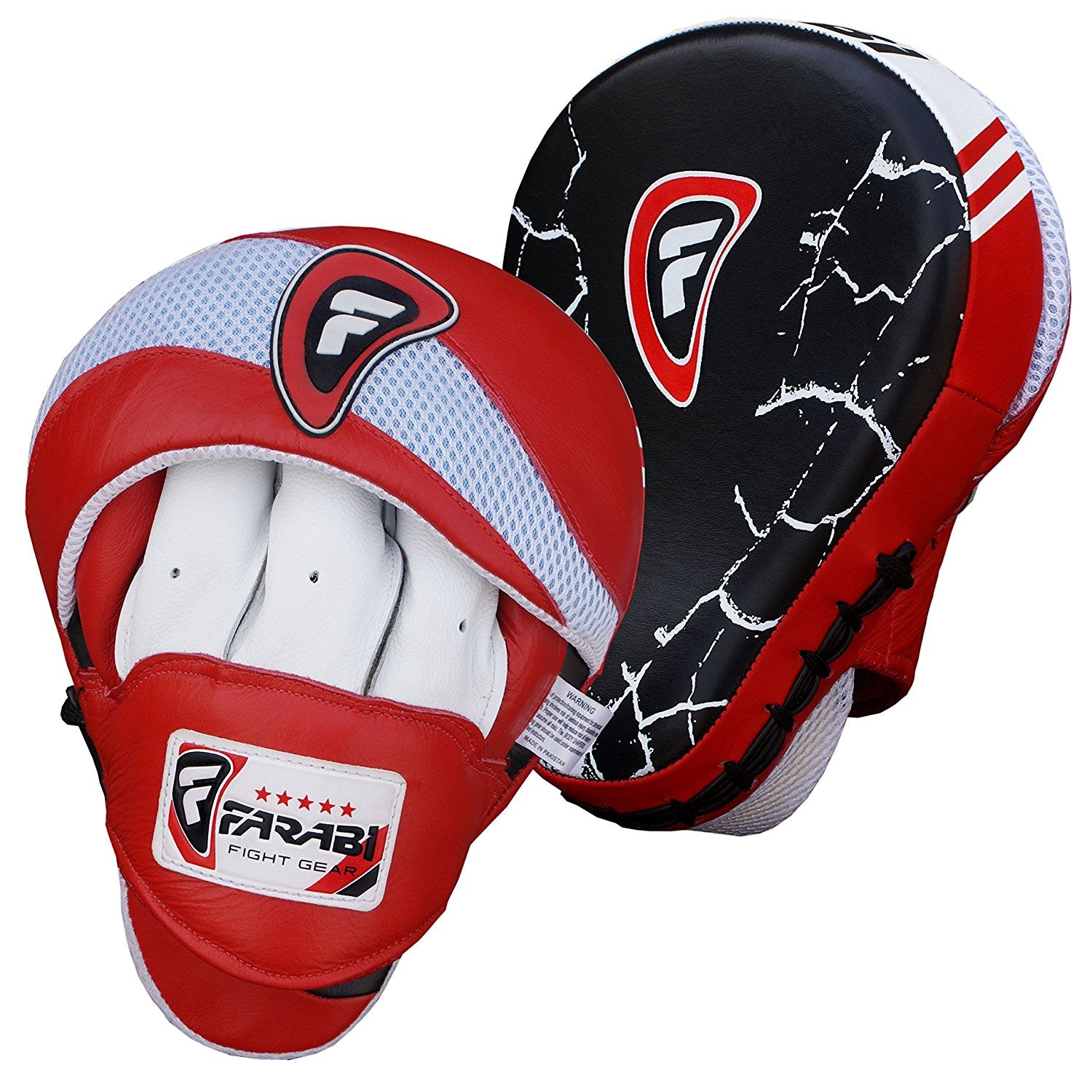 Farabi Focus pads Curved Training Mitt Hook & Jab kick Boxing Farabi Sports