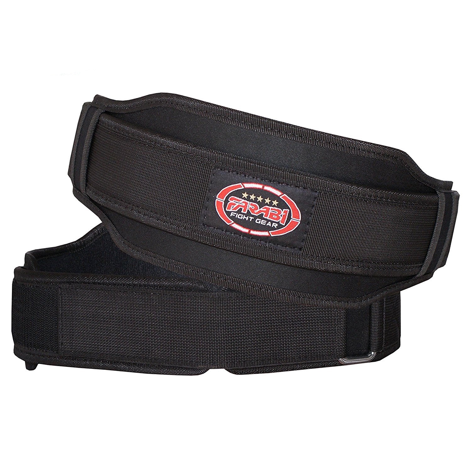 Fitness Back support Weight Lifting Belt Gym Training Workout Body Building 6" Farabi Sports