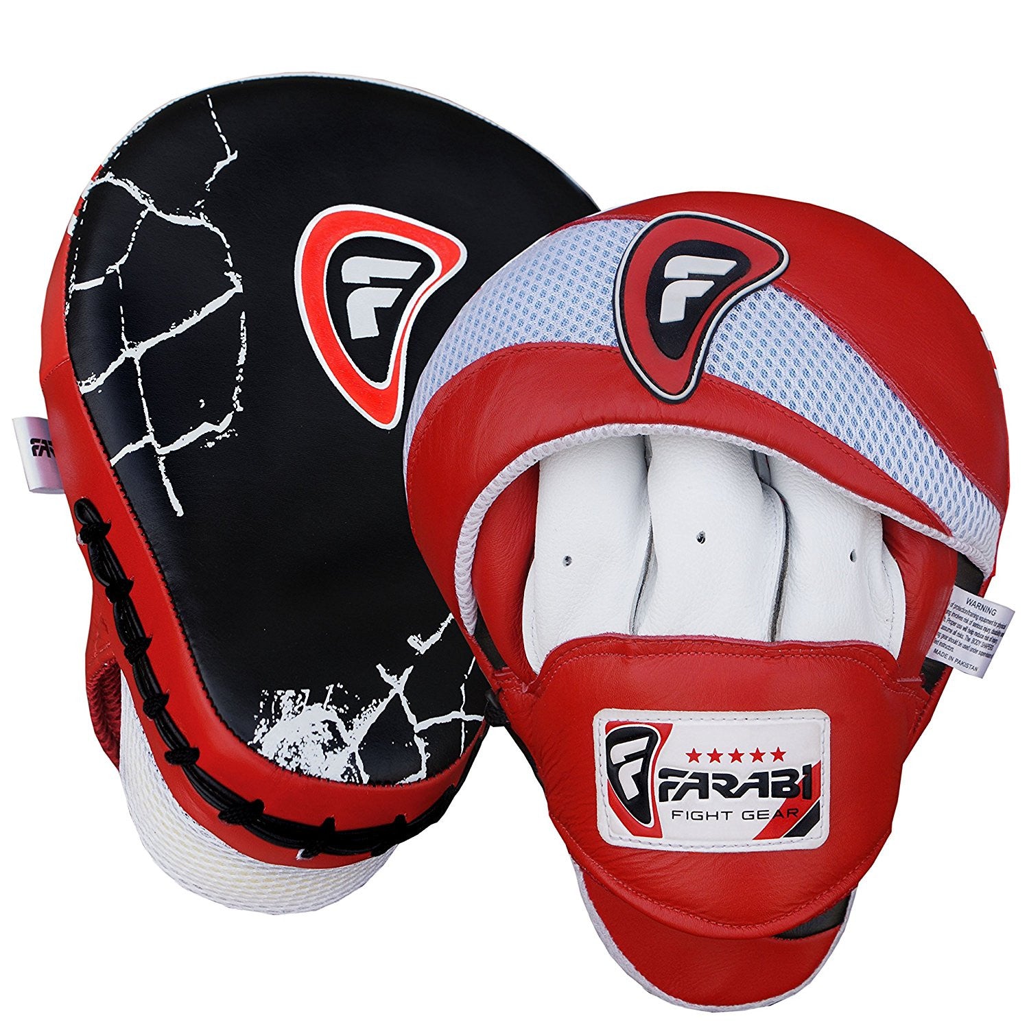 Farabi Focus pads Curved Training Mitt Hook & Jab kick Boxing Farabi Sports