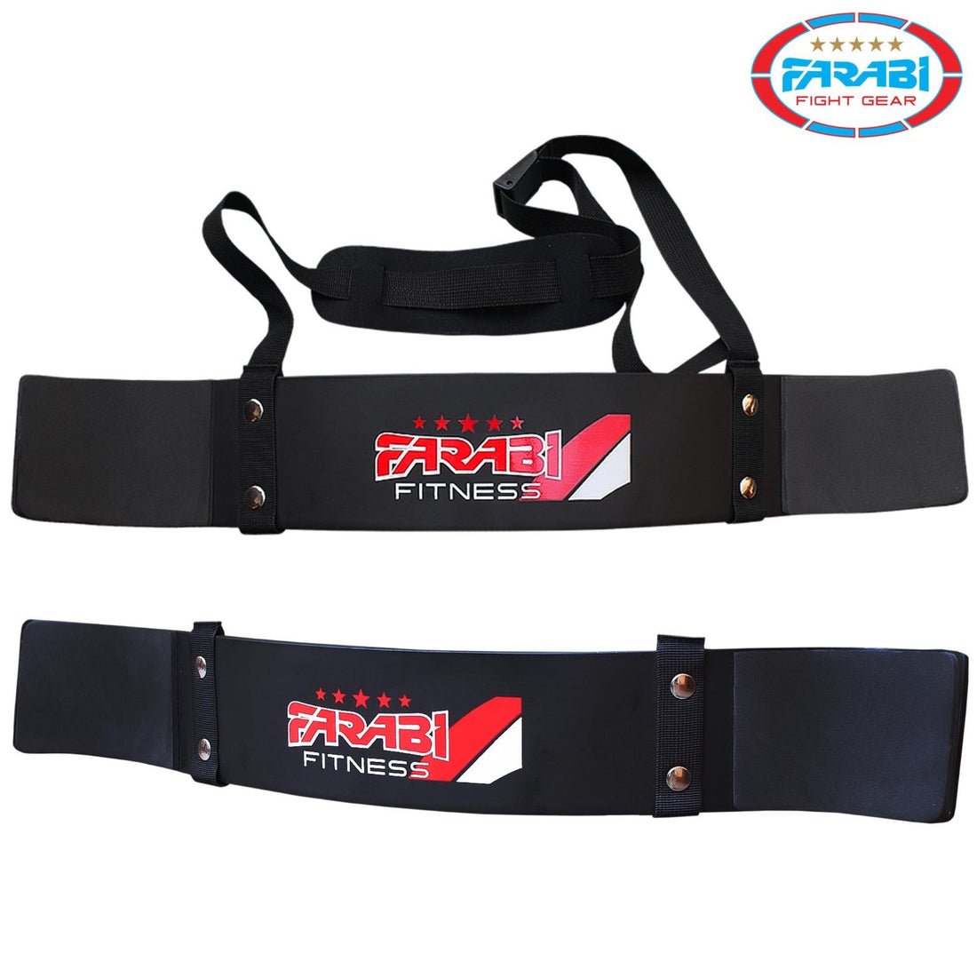 Farabi Arm Blaster Bicep isolator Bar Tricep Curl Bomber Fitness Gym Training Farabi Sports
