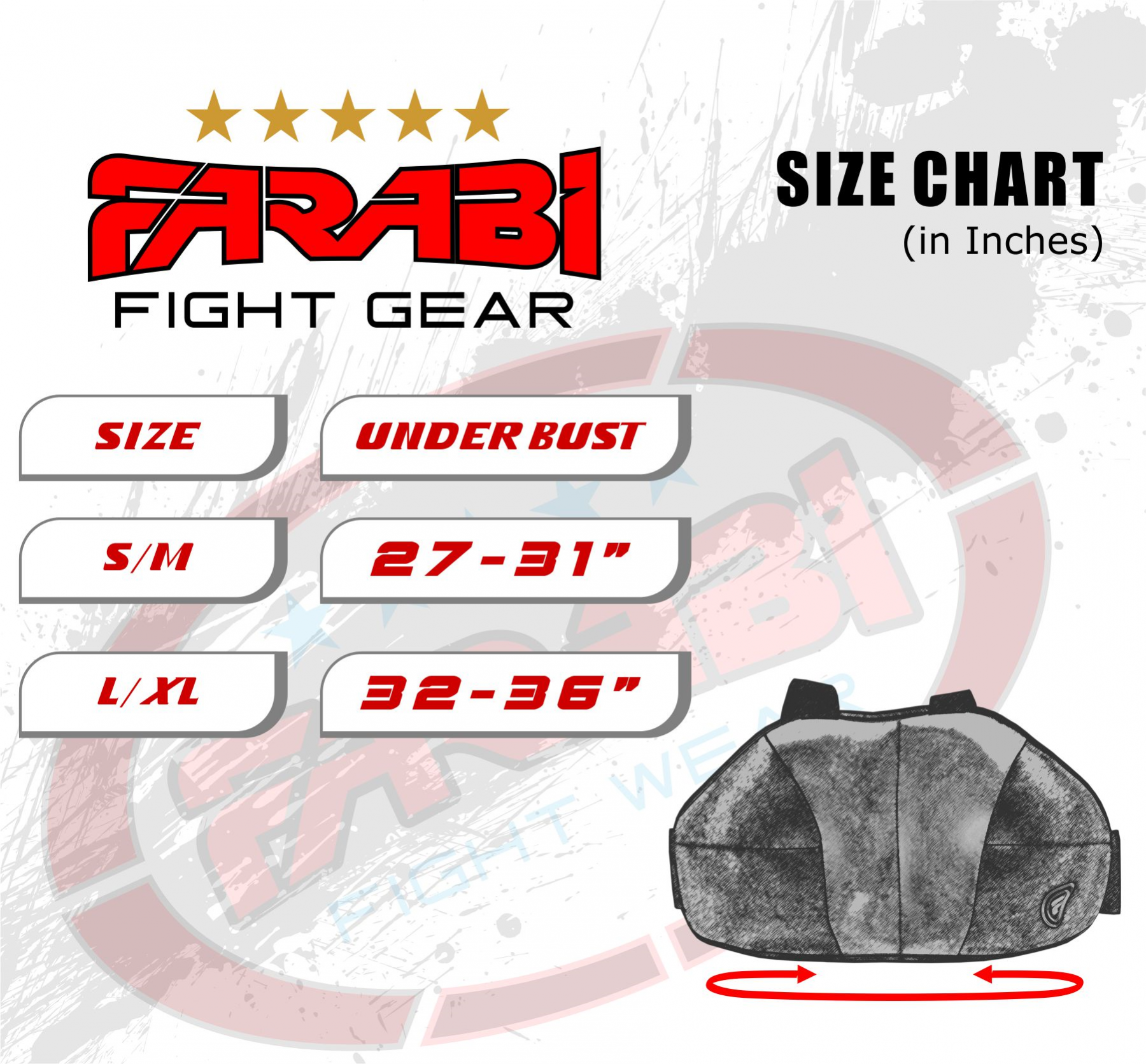 Farabi Synthetic Leather Ladies Chest Guard Breast Protector Extreme Protection Farabi Sports