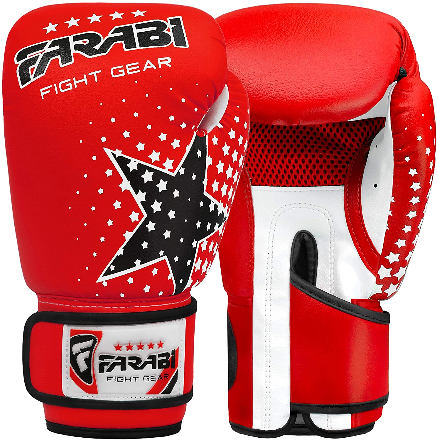 Farabi Sports Kids Boxing Gloves — 6oz Sparring & Kickboxing Training Gloves (Copy) Farabi Sports