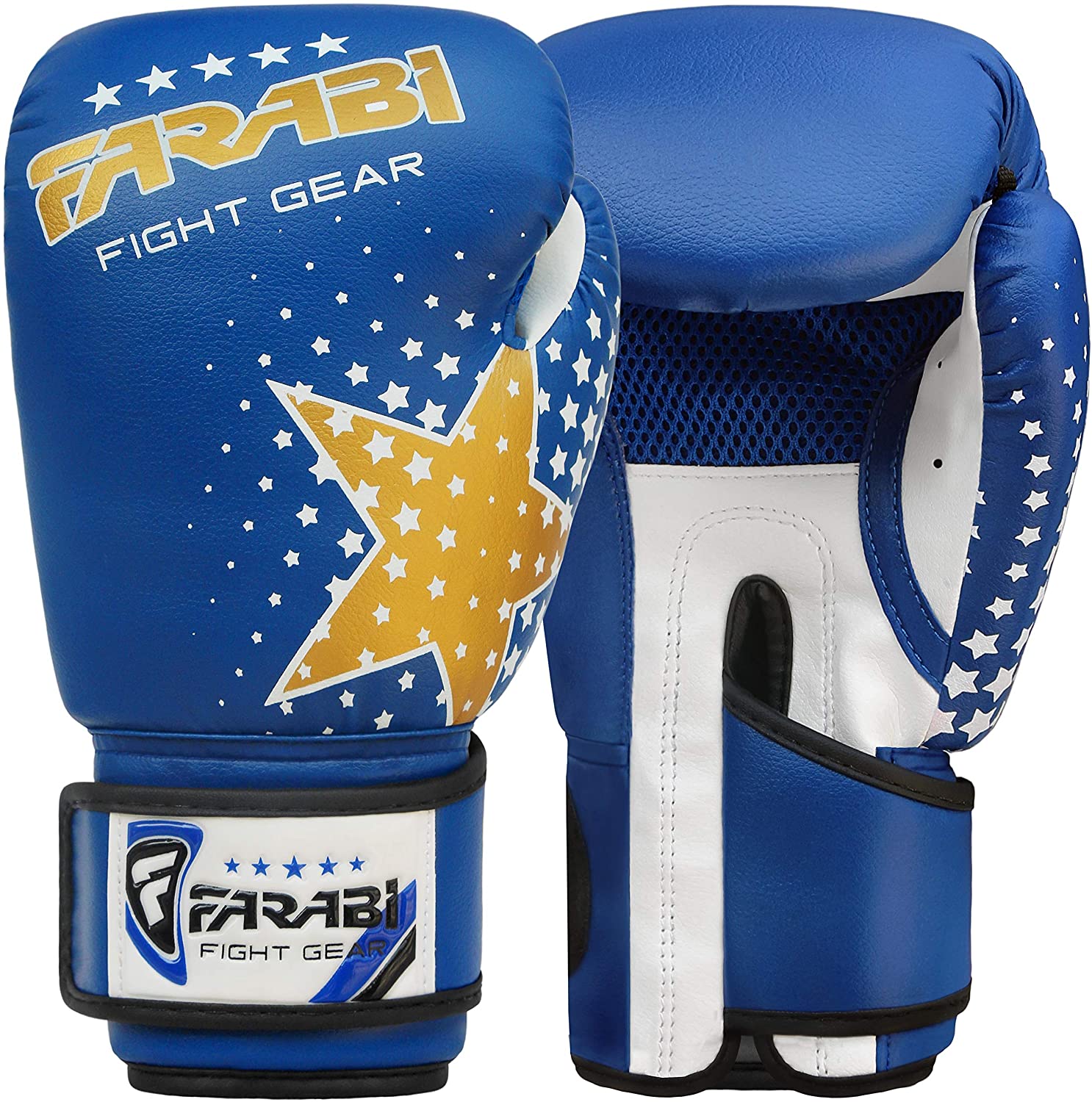 Farabi Sports Kids Boxing Gloves — 6oz Sparring & Kickboxing Training Gloves (Copy) Farabi Sports