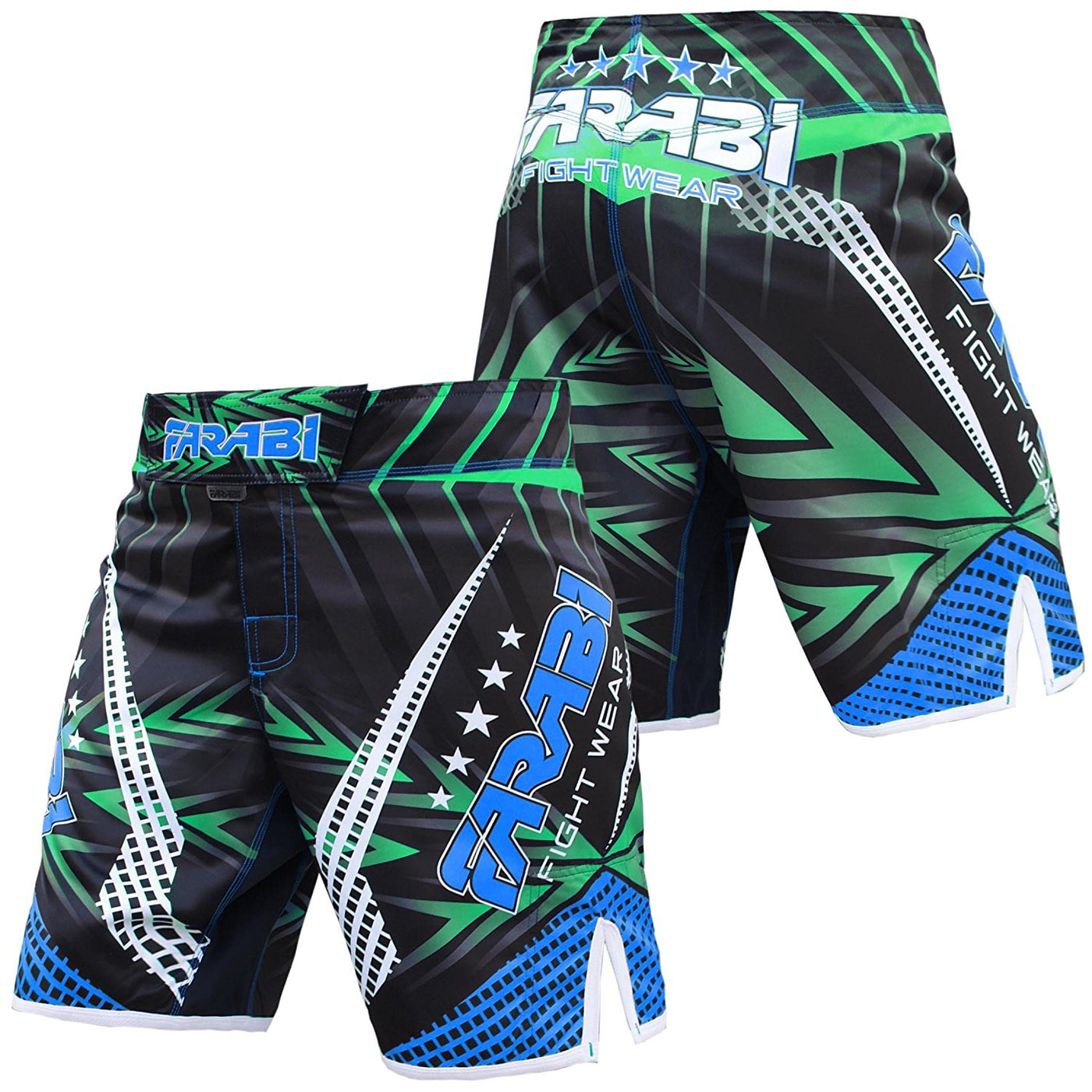 Fisticuffs MMA Shorts In Tarnfarbe Grau – Kurz, Leicht & Ideal Für Cage Fighting, Boxen, Training