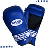 Farabi Sports semi contact boxing gloves in blue offering durability and style for training and competition.