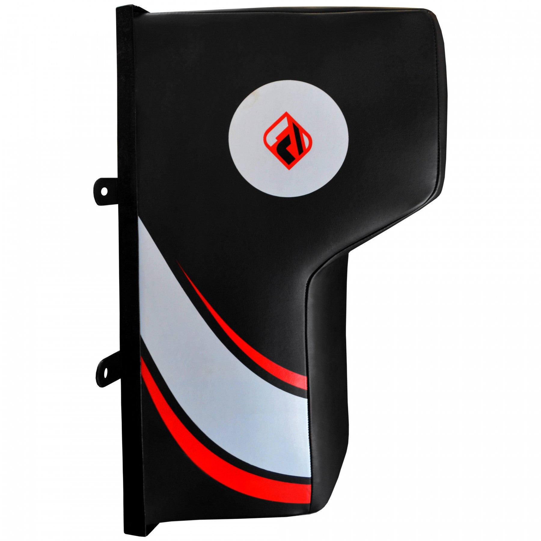 Farabi Sports wall mounted boxing pad with a bold black and red design, featuring the brand logo for durability and style.