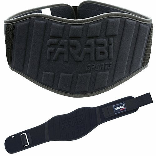 Farabi Weight lifting belt training back support gym neoprene light weight Farabi Sports
