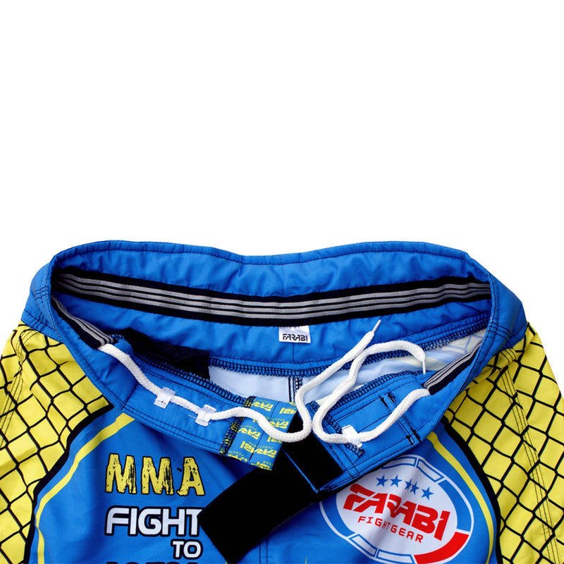 Farabi F2W MMA board short, Kick boxing, cage fighting grappling short Farabi Sports