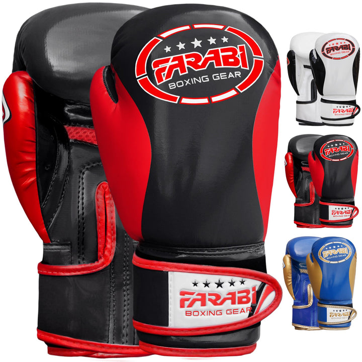 Farabi Kids Boxing Gloves MMA Muay Thai Sparring Training Punching Mitts Farabi Sports