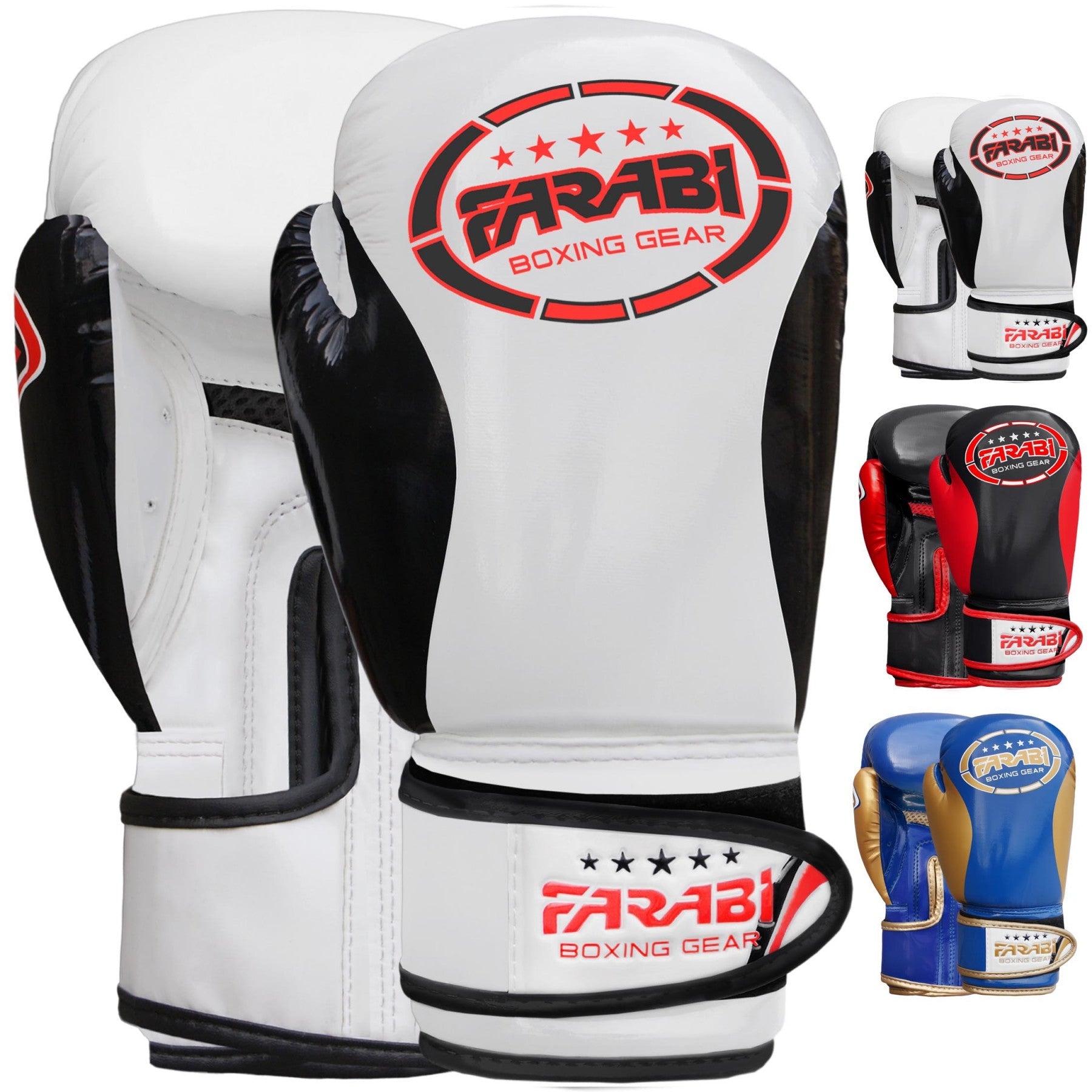 Farabi Sports Kids Boxing Gloves — 2oz, 4oz and 6oz Sparring and Kickboxing Training Gloves (Copy) Farabi Sports